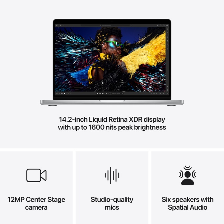 Actual product image Apple MacBook Pro 14 - 2024 (14.20", M4 Max, 36 GB, 1000 GB, DE)