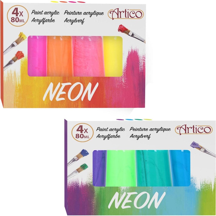 Artico Acrylic paints (Neon)