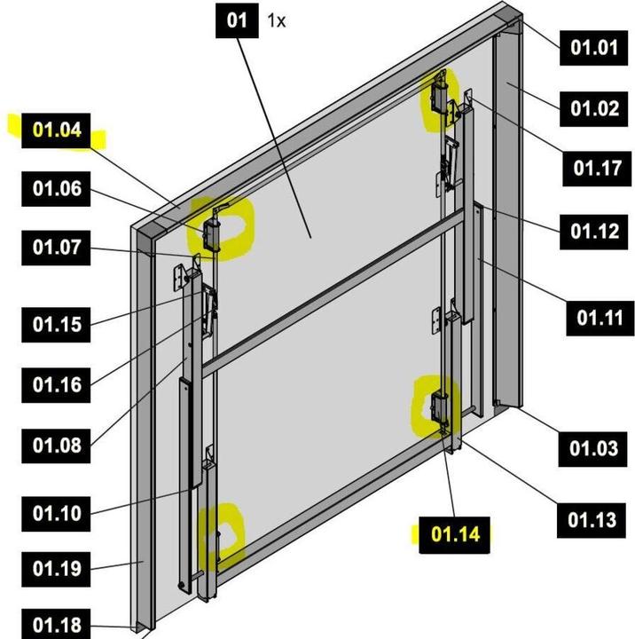 Actual product image Sponeta Bearing upper part