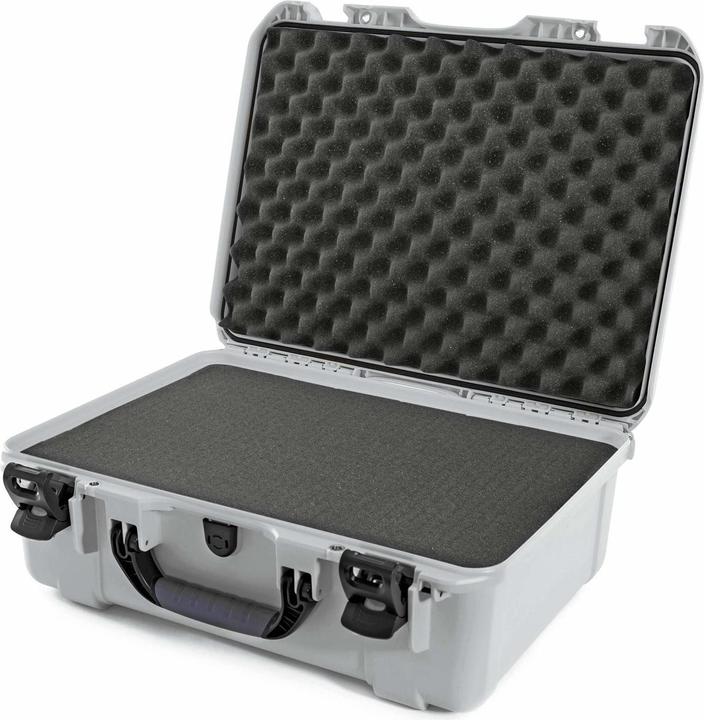 Nanuk Kunststoffkoffer 940 - mit Schaum Silber (Kamera Beutel, 36.70 l)