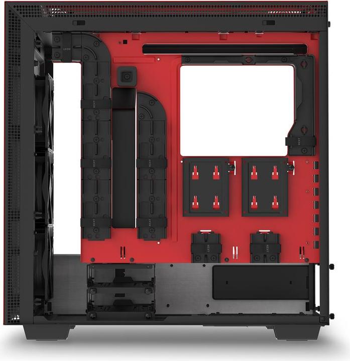 Actual product image NZXT H700 Nuka Cola (ATX, E-ATX, mATX, Mini-ITX)