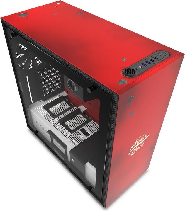 Actual product image NZXT H700 Nuka Cola (ATX, E-ATX, mATX, Mini-ITX)