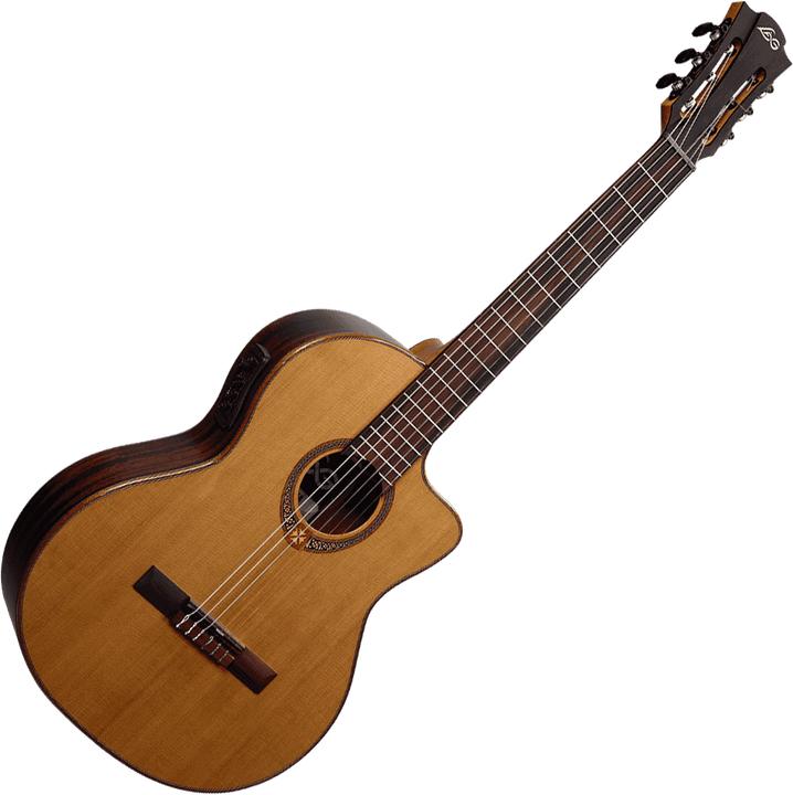 Image du produit LÂG OC118CE (Guitare acoustique, Acajou, Bois de cèdre)