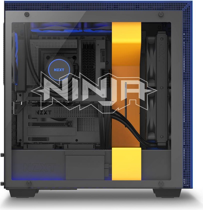 Actual product image NZXT H700i Ninja (E-ATX)
