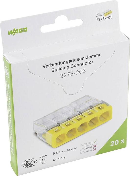 Produktbild Wago Dosenklemme