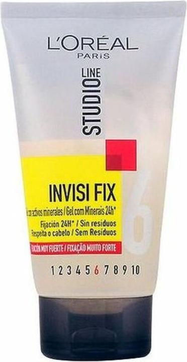 L'Oréal Paris STUDIO LINE INVISI FIX gel fijador extrafuerte nº6 150 ml (Hair gel, 150 ml)
