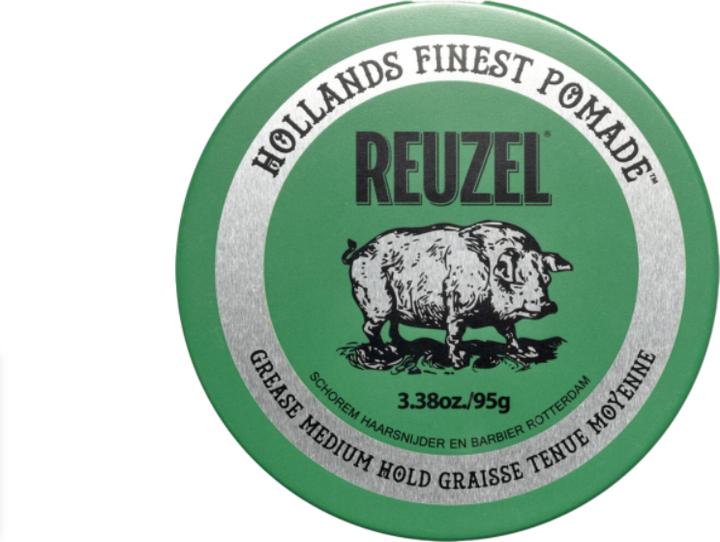 Immagine prodotto Reuzel Grün Grease Medium Hold Pomade by Schorem (Pomata)