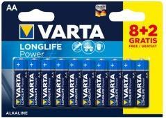 Produktbild Varta Alkailine battery LR6 / AA 8 + 2 free (10 Stk., AA)