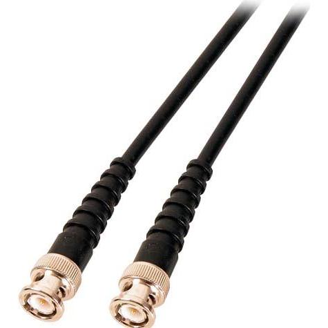 EFB Elektronik Koax-Kabel RG58 2x Stecker gerade, RG58 C/U 50Ohm 5,0 Meter (90 dB, Antennenkabel), Antennenkabel
