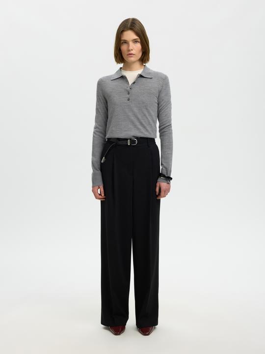 Immagine prodotto Selected Slfthea Ls Knit Merino Collar Neck Noos (M)