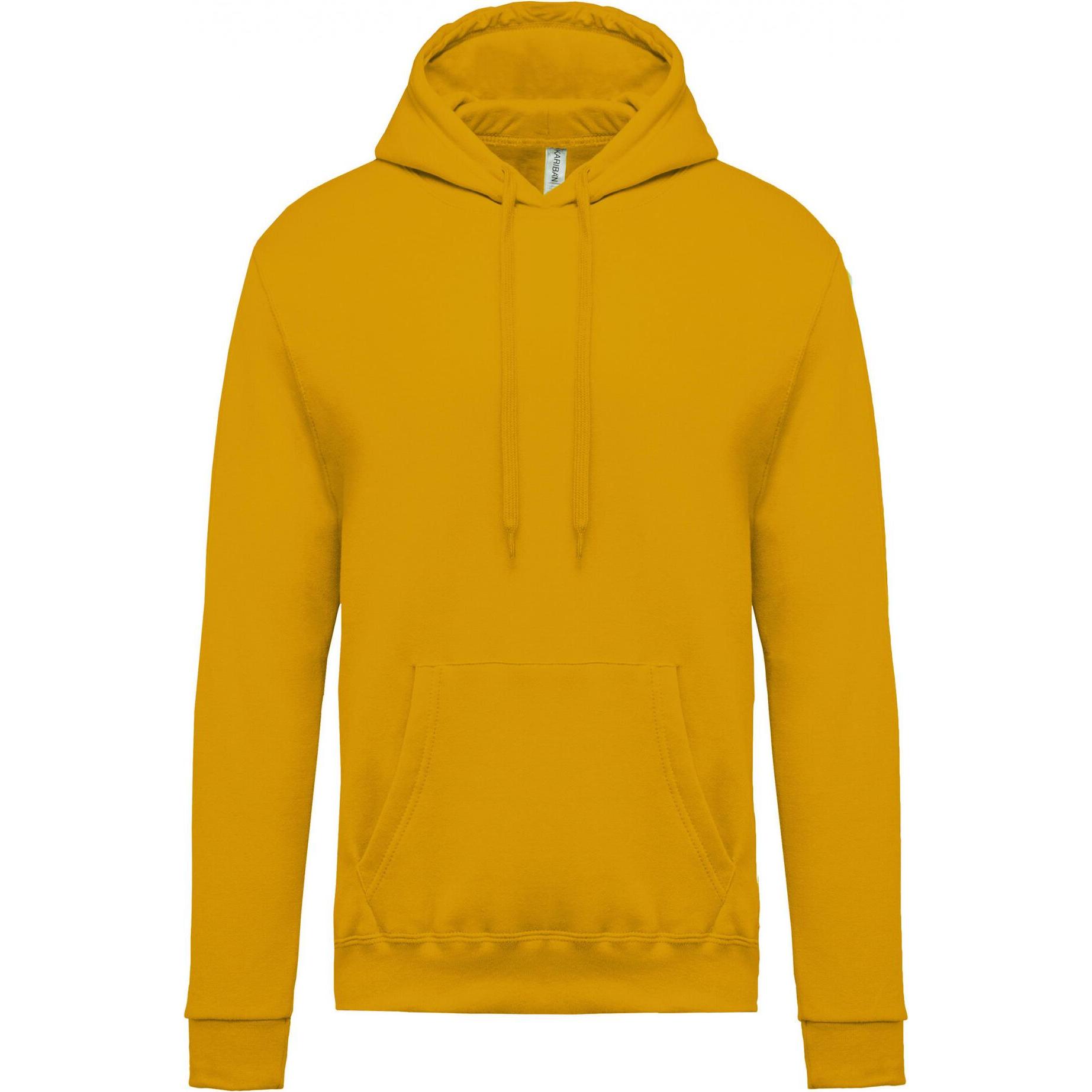 Kariban, Herren, Pullover, Hoodie, Braun, (XS)