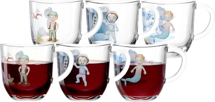 Produktbild Leonardo Kindertasse Avventura 280 ml, 6-teilig, Assortiert
