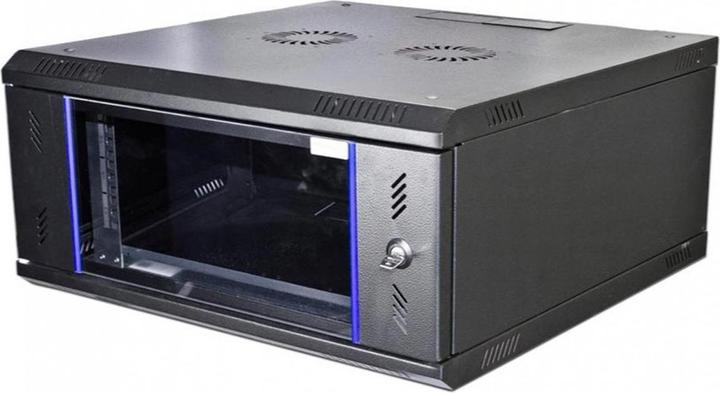 Wirewin Armoire murale 600X600X4U Pro 2nd Gen FP 19 / 4U / Noir (4 HE, Rack 19 pouces)