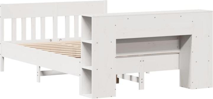 Image du produit vidaXL Bett mit Regal (135 x 190 cm)