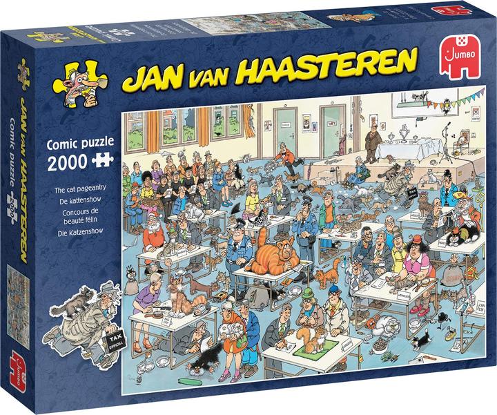 Immagine prodotto Jumbo Jan van Haasteren - Die Katzenshow (2000 Teile) (2000 pezzi)