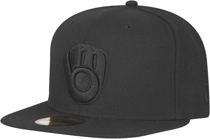 Actual product image New Era 59Fifty Cap - MLB BLACK Milwaukee Brewers (7)