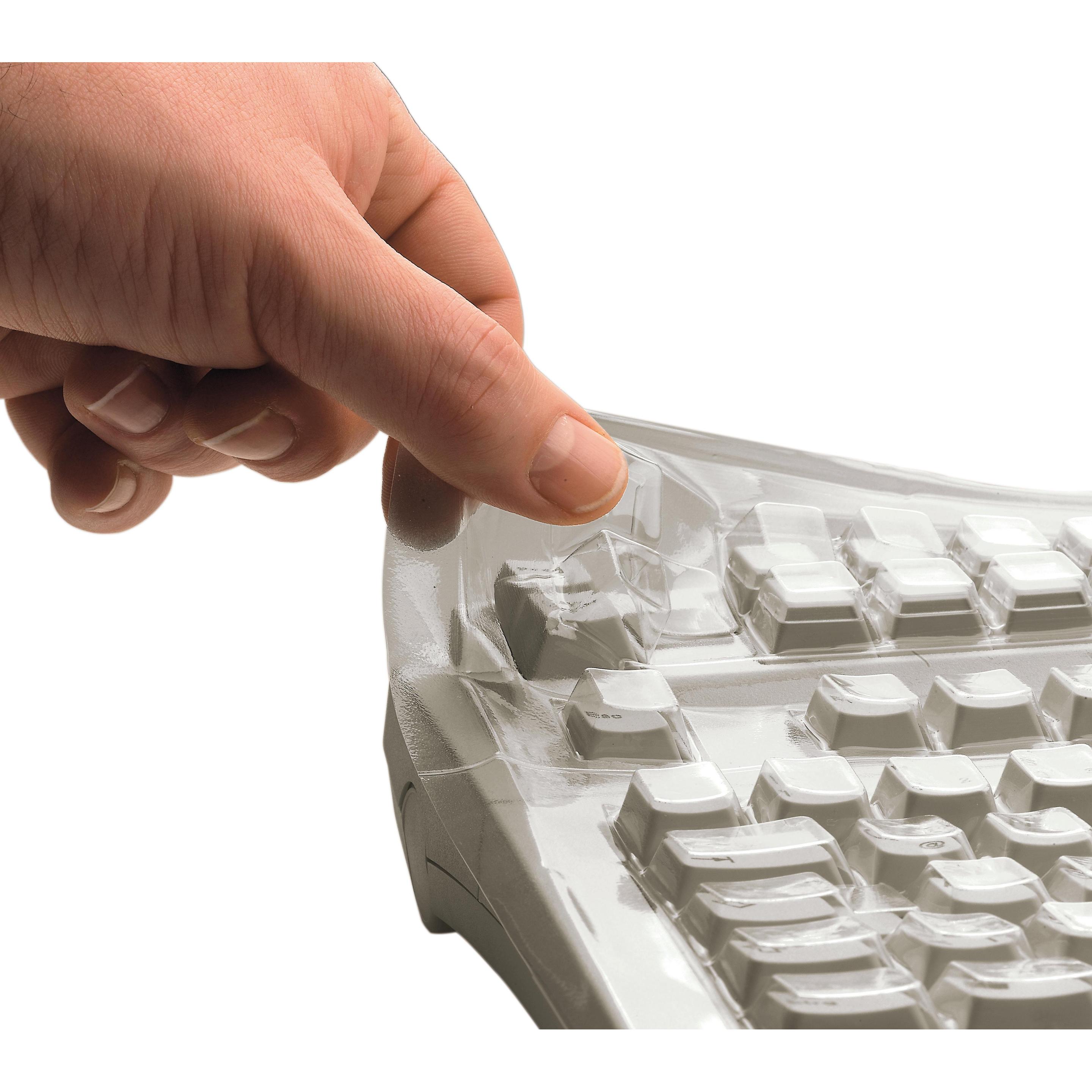 CHERRY WetEx Schutzfolie G84-4100, Maus + Tastatur Zubehör, Transparent