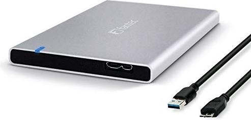 Produktbild Fantec ALU-7MMU3 Externes 6,35cm 2,5Zoll SATA III HDD Gehaeuse mit 7mm Bauhoehe USB 3.0 UASP sandgestrah... (2.5")
