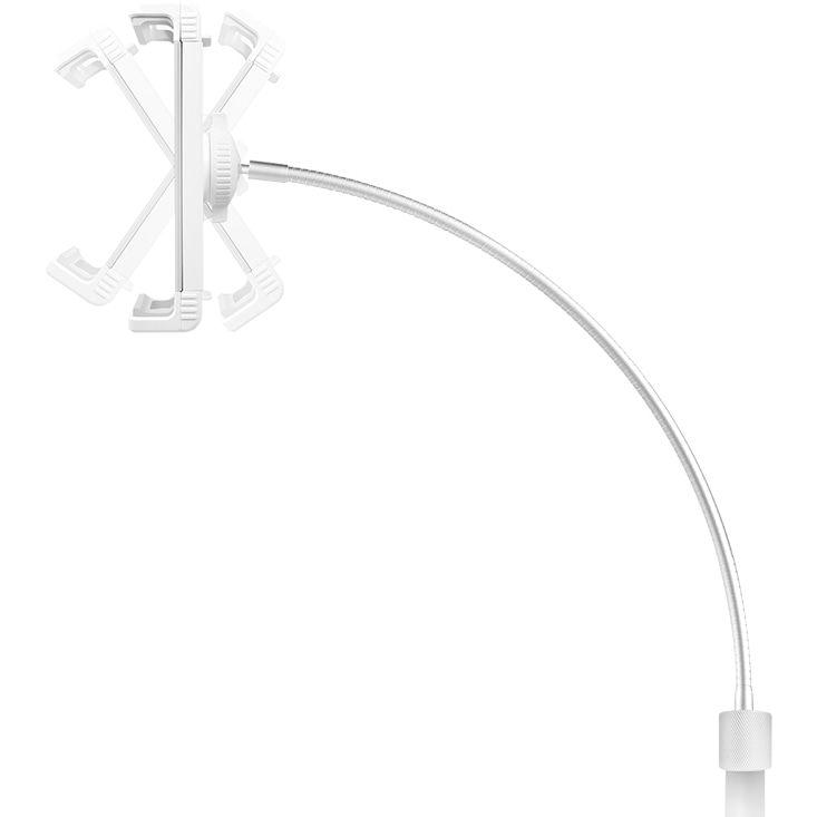 Thumbnail - LogiLink Standfuss mit Schwanenhals (12.90"), Monitor Halterung, Weiss