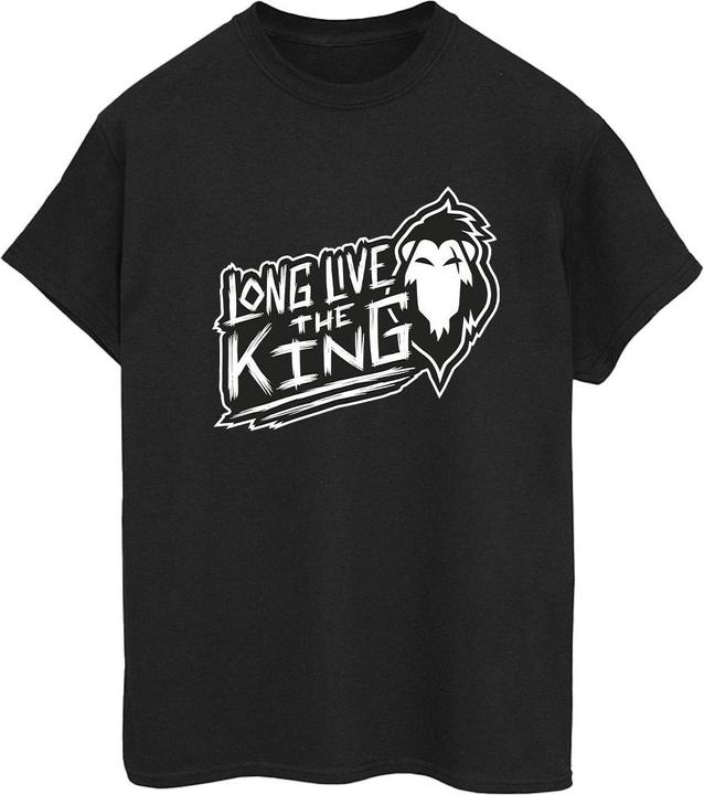 Actual product image Disney Womens/Ladies The Lion King The King Cotton Boyfriend T-Shirt (XL)
