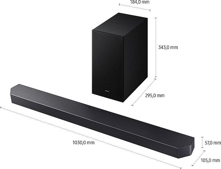 Produktbild Samsung Soundbar HW-Q610GF/ZG (3.1.2 Kanal)