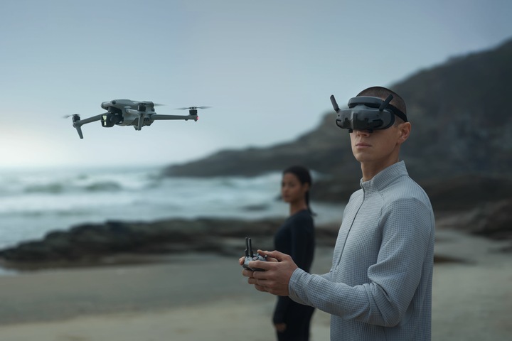 Actual product image DJI Goggles 3 (FPV Glasses, DJI Avata 2, DJI Mini 4 Pro)