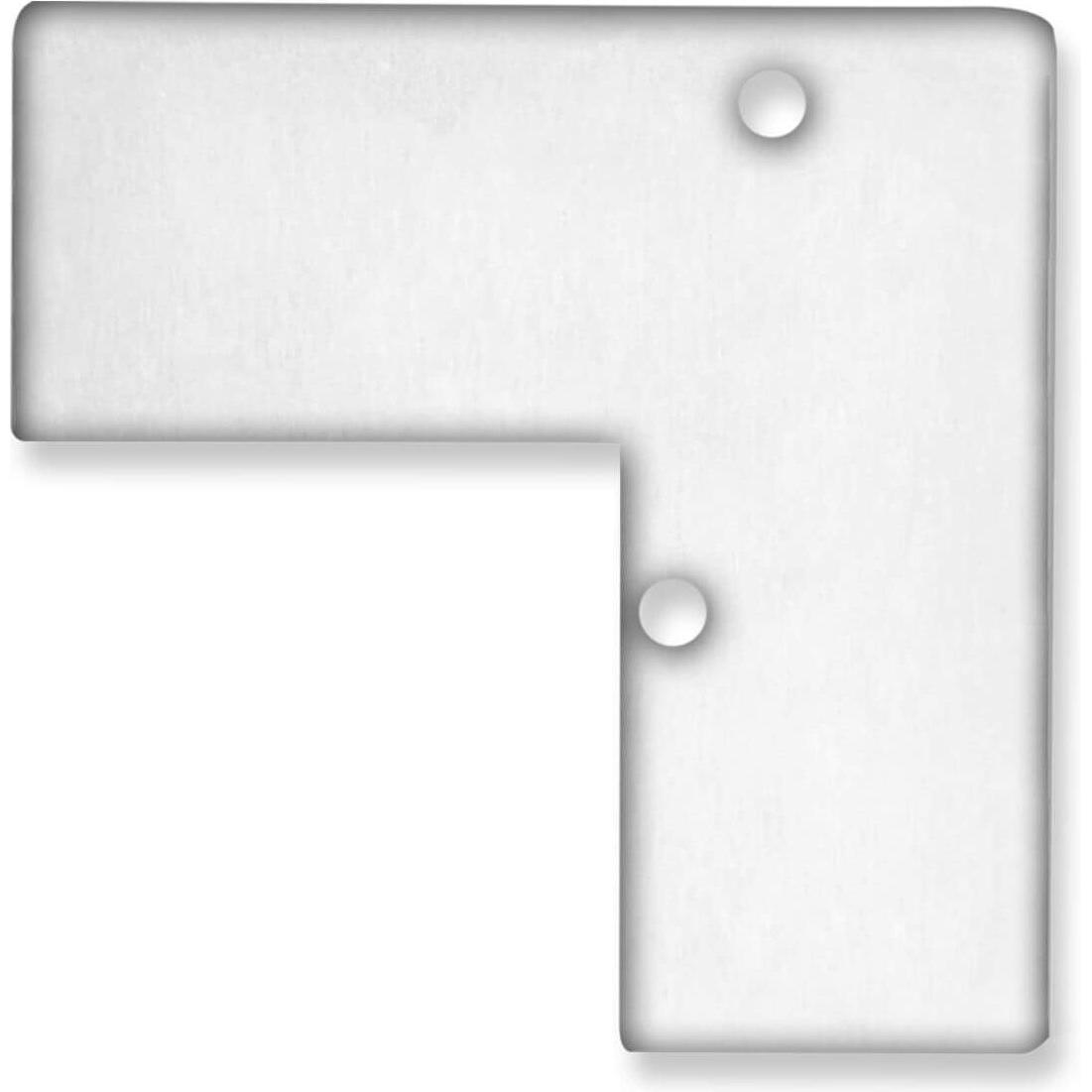 Thumbnail - Isoled, Zubehör Beleuchtung, Endkappe EC93 Aluminium eloxiert für Profil HIDE ANGLE inkl. Schrauben