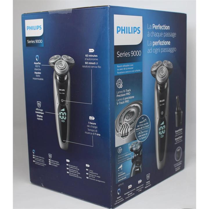 Immagine prodotto Philips S9711 Rasoio con styler per barba e stazione di pulizia Pro