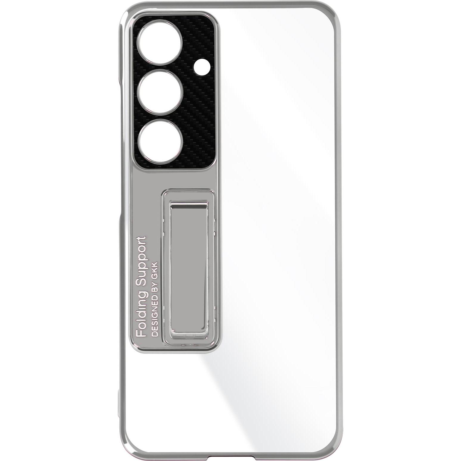 Avizar SlimFit Case Series (Samsung Galaxy S24), Smartphone Hülle, Grau