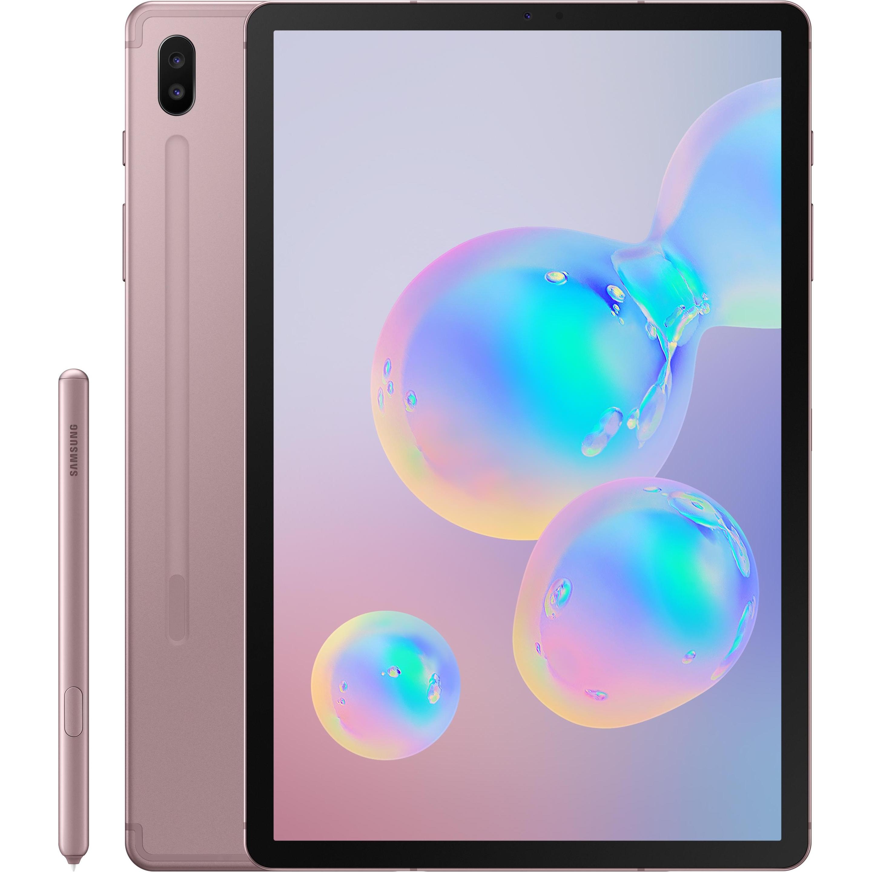 Samsung Galaxy Tab S6 (nur WLAN, 10.50", 128 GB, rose blush), Tablet, Rosa