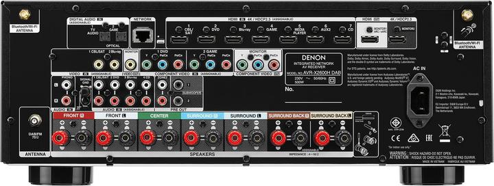 Produktbild Denon AVR-X2600H DAB (7.2 Kanal, FM, DAB+)