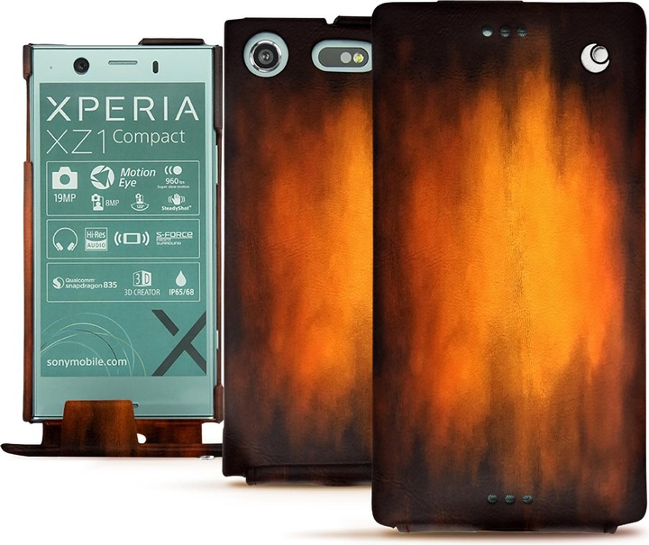 Actual product image Noreve Leather cover vertical (Sony Xperia XZ1 Compact)