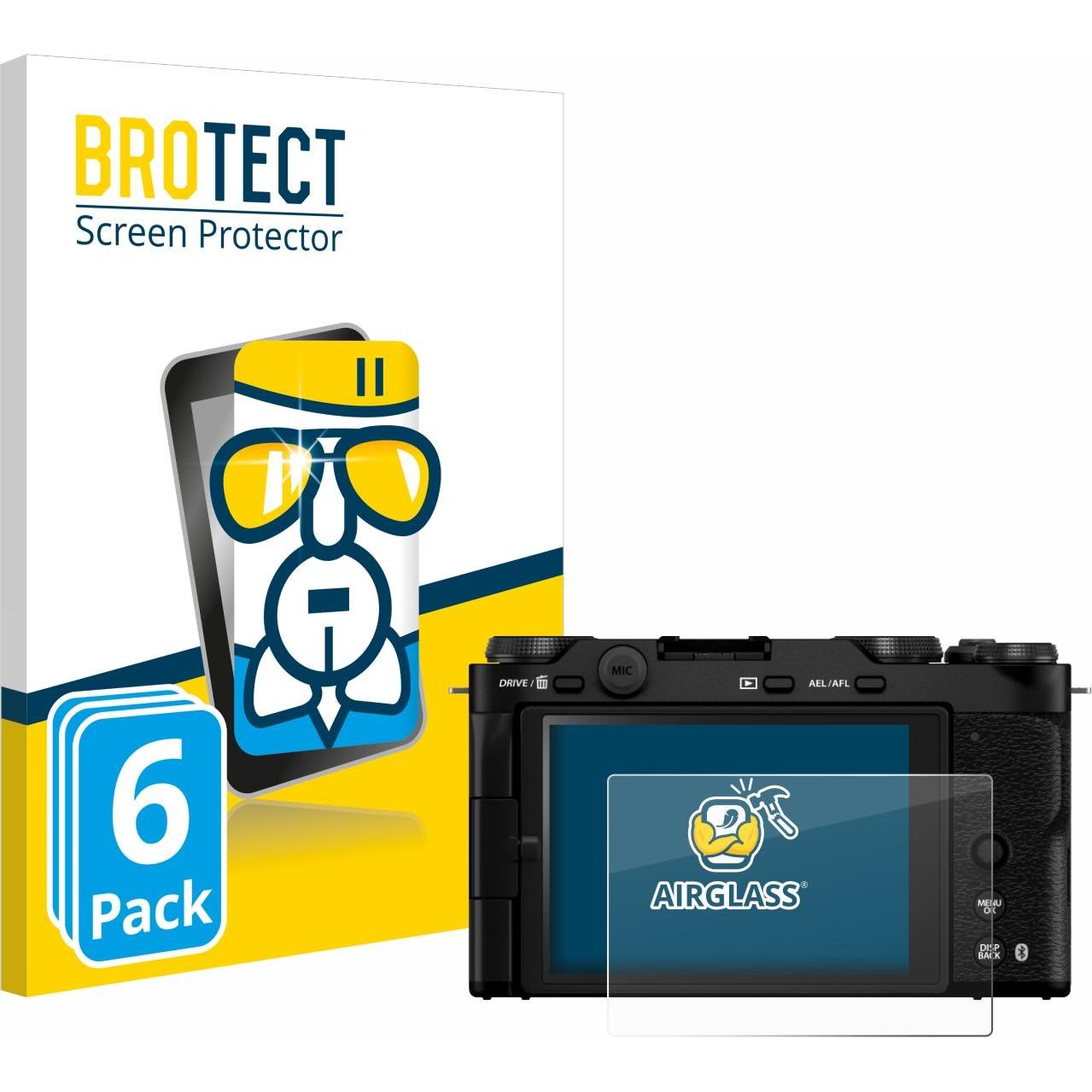 BROTECT Schutzglas Schutzfolie Glas Folie Displayschutz klar (Displayschutz), Kameraschutz, Transparent