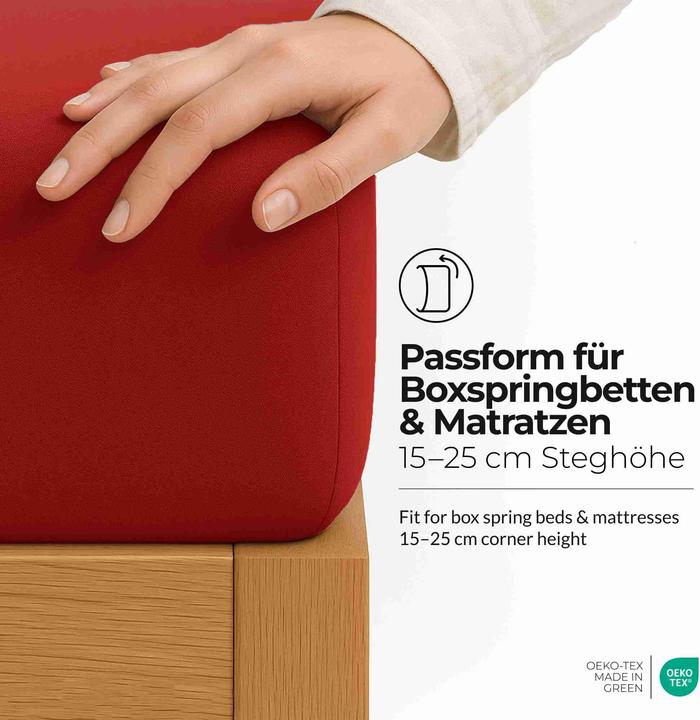 Actual product image Etérea Comfort Jersey (100 x 200 cm, 90 x 200 cm)