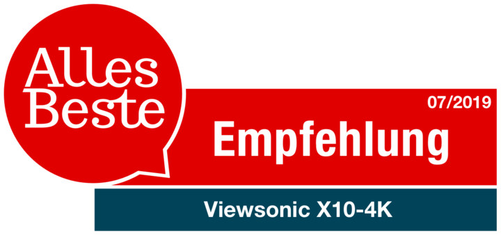 Produktbild Viewsonic X10-4K (4K, 2400 lm, 0.8:1)