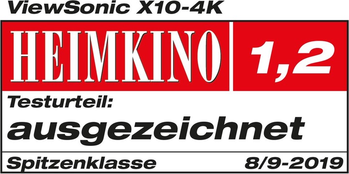 Produktbild Viewsonic X10-4K (4K, 2400 lm, 0.8:1)