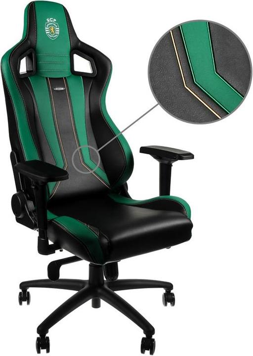 Actual product image noblechairs EPIC - SCP Sporting Lisbon Edition