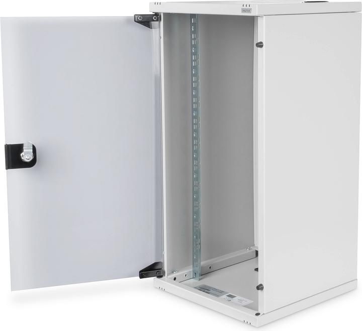 Actual product image Digitus Wall Mounting Cabinet 254 mm (10") - 312x300 mm (WxD) (12 RU, 10 inch rack)