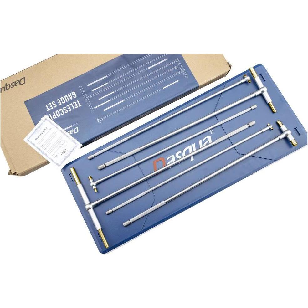 Dasqua, Messlehre, 5911-0002-A Satz verzinnter Teleskoplehren 8 - 100, 150 mm, mm 1 St. (23.40 cm)