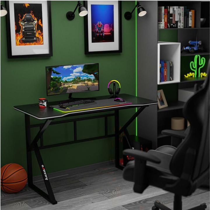 Image du produit Huzaro Biurko gamingowe Hero 1.6 Noir