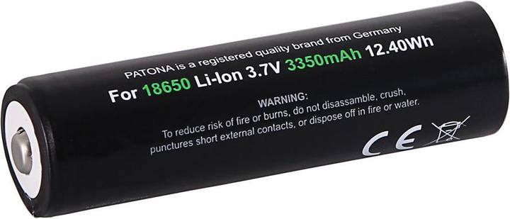 Actual product image Patona Premium Cell 18650 Button (1 pcs., 18650, 3350 mAh)