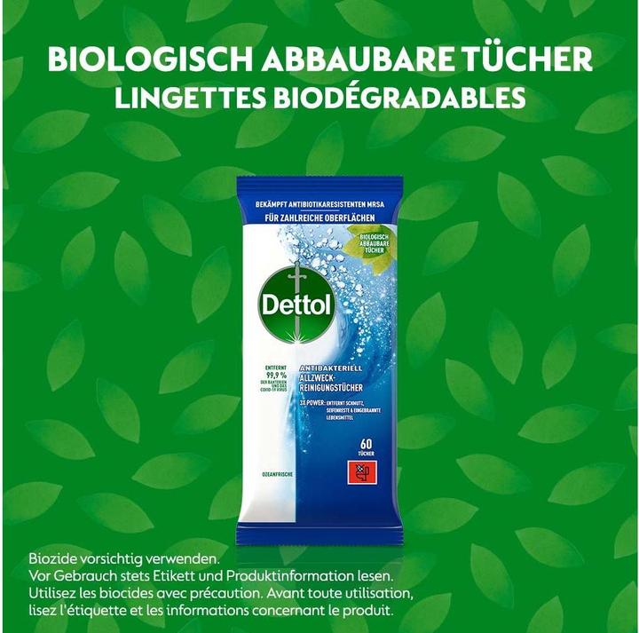 Produktbild Dettol Allzweck Reinigungstücher