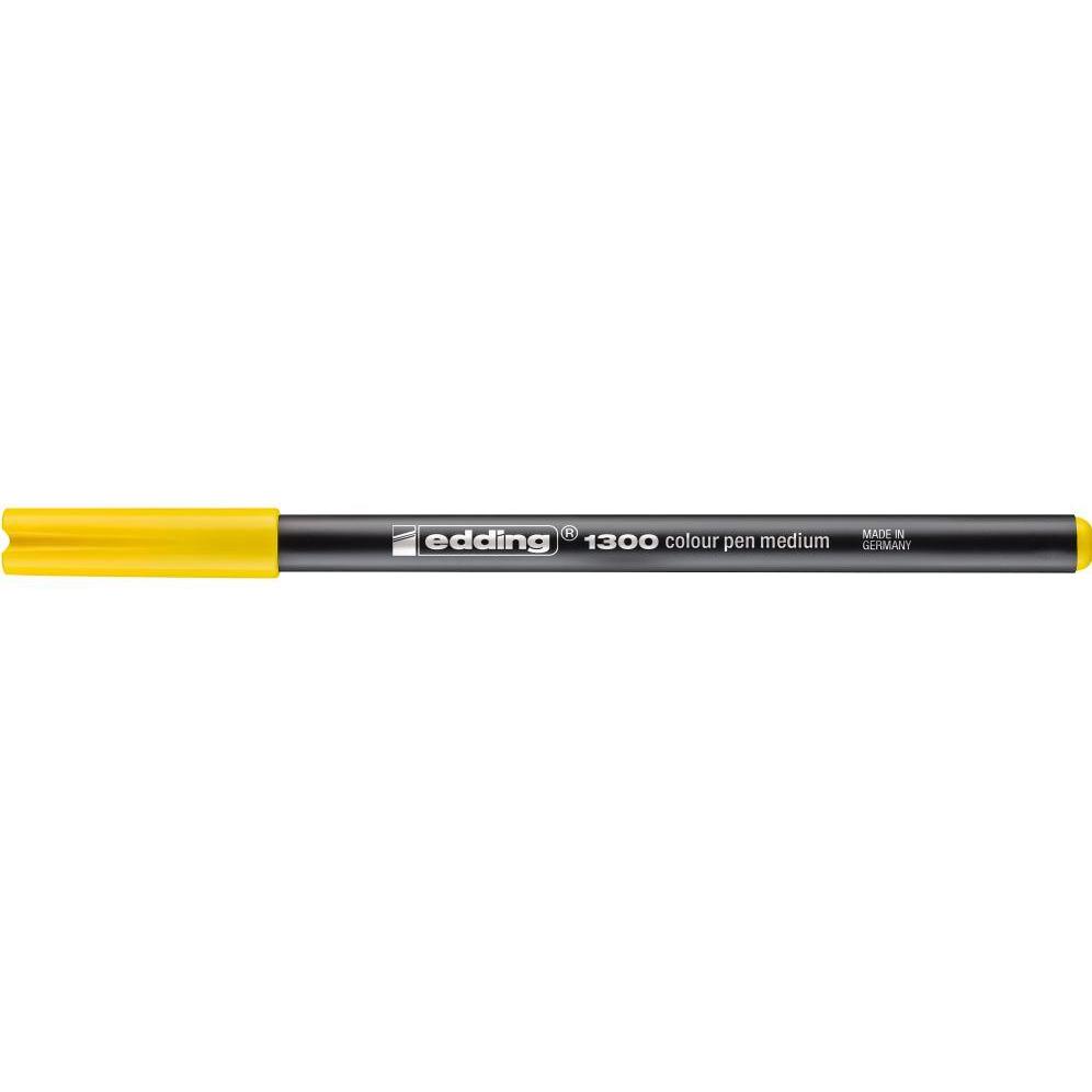 Edding, Pastelli, 1300 Penna in fibra giallo medio (1 x)