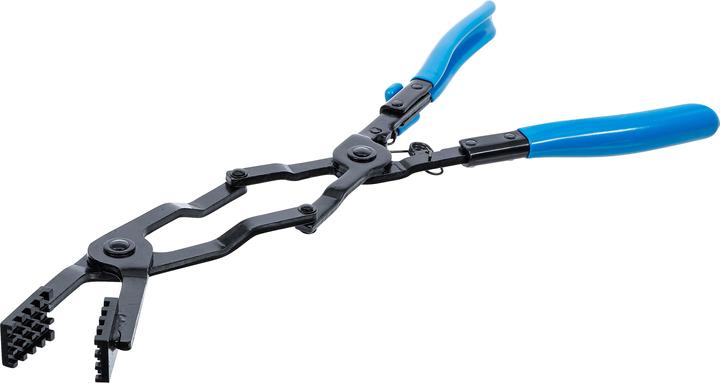 Produktbild BGS Doppelgelenk-Schlauchklemmenzange abgewinkelt 0 - 50 mm 430 mm (430 mm)