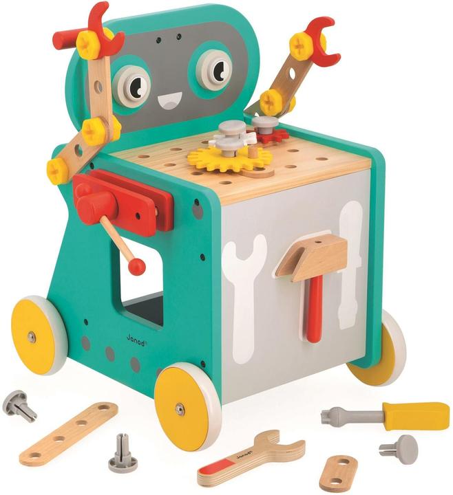 Actual product image Janod Robot trolley