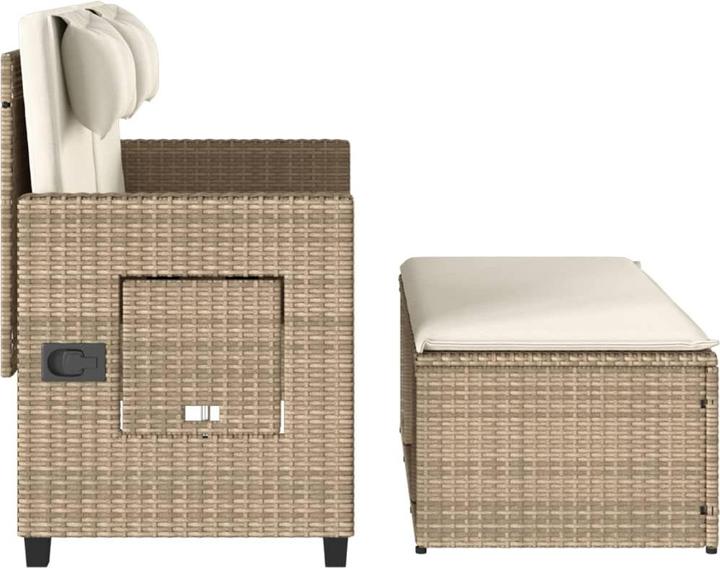 Image du produit vidaXL Ensemble salon de jardin 10 pièces avec coussins