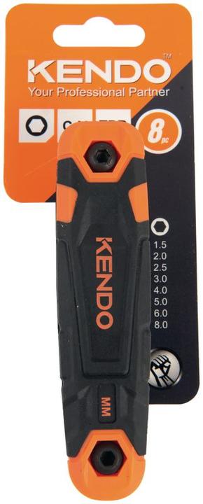 Actual product image Kendo Folding holder with hexagon spanners