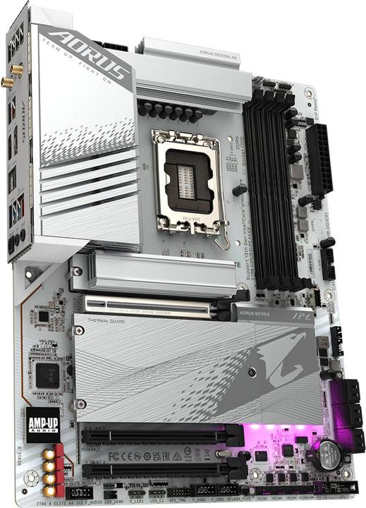 Actual product image Gigabyte MB GBT Intel 1700 Z790 A ELITE AX ICE (LGA 1700, Intel Z790 Express, ATX)