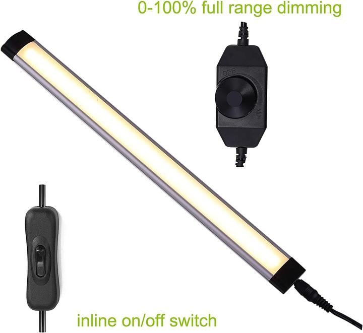 Produktbild Aiboo 6er-Set LED-Unterbauleuchte mit Schalter (1800 lm)