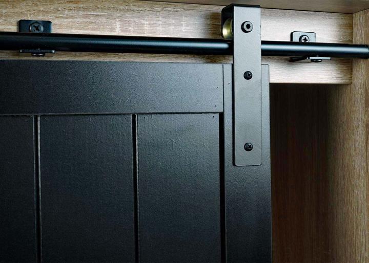 Produktbild Mendler Sideboard HWC-K75, Holz-Optik Industrial Metall 84x150x40cm, naturfarben (150 x 40 x 84 cm)